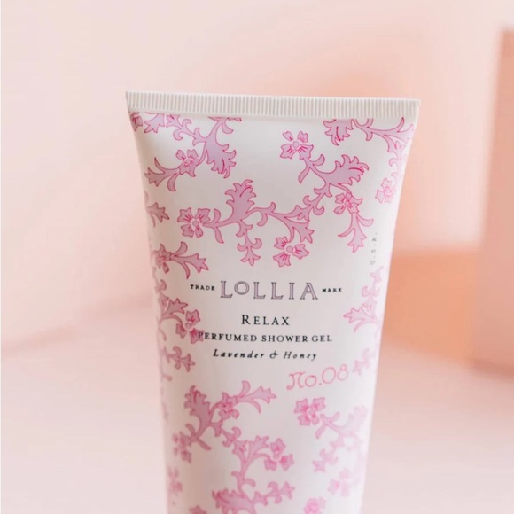 Lollia Relax Perfumed Shower Gel, Lavender and Honey, Margot Elena Body Wash - Picture 2 of 9